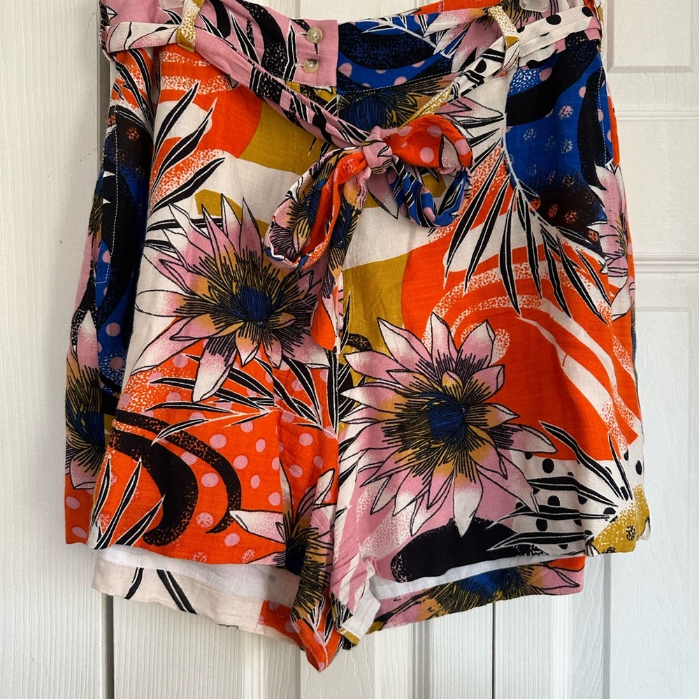 Floral Print Women's Shorts